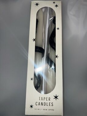 Anthropologie Snake Taper Candles Set of 2